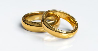 Klasyczne złote obrączki ślubne